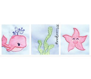 Stickserie - Unterwasser Welt